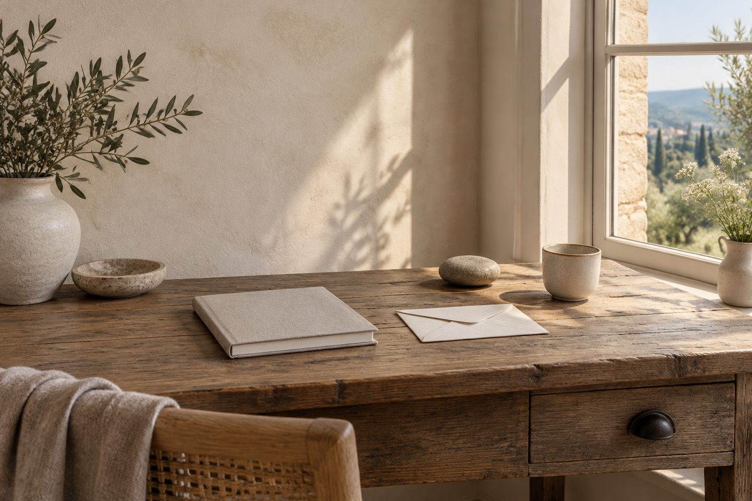 Bureau de jour sans adresse lisible